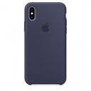 Apple Silicone Case Midnight Blue (MQT32) для iPhone X