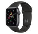 Apple Watch SE 44mm Space Gray Aluminum Case / Black Sport (MYDP2)