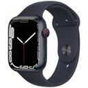 Apple Watch Series 7 45mm Midnight Al Case with Midnight Sport Band