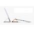 Rock Elegant Side Flip Case White for iPad Air (57467)