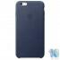 iPhone 6/6S Plus Leather Case Midnight Blue 