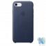 iPhone 7 Leather Case Midnight Blue