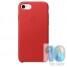 iPhone 7 Leather Case Red