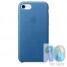 iPhone 7 Leather Case Sea Blue