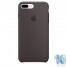 iPhone 7 Plus Silicone Case Cocoa