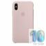 Чехол Apple Silicone Case Pink Sand (MQT62) для iPhone X