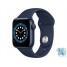 Apple Watch Series 6 40mm Blue Aluminum Case with Deep Navy Sport Band MG143