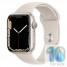 Apple Watch Series 7 45mm Starlight Al Case with Starlight Sport Band