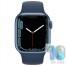 Apple Watch Series 7 41mm Blue Al Case with Abyss Blue Sport Band (MKN13) 