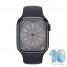 Apple Watch Series 8 41mm Midnight Aluminum Case with Sport Band