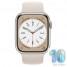 Apple Watch Series 8 44 mm Starlight Aluminum Case with Solo Loop