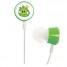 Angry Birds Stereo HeadphonesTweeters Green Pig King for iPad/iPhone/iPod (HAB003)