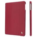 JISONCASE Ultra-Thin Smart Case for iPad Air Magenta (JS-ID5-09T34)