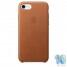 iPhone 7 Leather Case Saddle Brown
