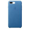 iPhone 7 Plus Leather Case Sea Blue