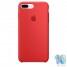 iPhone 7 Plus Silicone Case Red