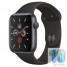 Apple Watch 40mm Space Gray with Black Sport Band Series 5 (MWV82)