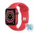 Apple Watch Series 6 40mm PRODUCT(RED) Aluminum Case with Red Sport Band M00A3