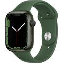 Apple Watch Series 7 45mm Green Al with Clover Sport Band (MKN73)