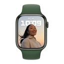 Apple Watch Series 7 41mm Green Al Case With Green Sport Band (MKN03)
