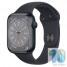 Apple Watch Series 8 45mm Midnight Aluminum Case with Midnight Sport Sport Band